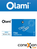 Clips Olami Metalico Nro 10 De 100 Mm (mt200)