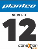 Pincel Plantec Cerda Blanca Soft Biselado Nro 12 (18692)