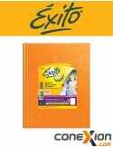 Cuaderno Escolar Exito E3 Forrado Araña T/dura X 48 Hojas Rayadas Naranja