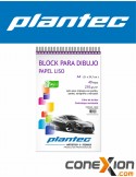 Blocks Para Dibujo Plantec A4 De 210 Grs X 40 Hojas Lisas (15632)